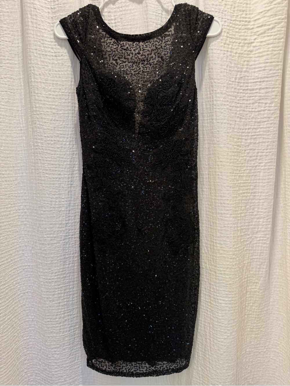 Galina Signature Black Formal Evening Gown Bridesmaid Dress Size 2